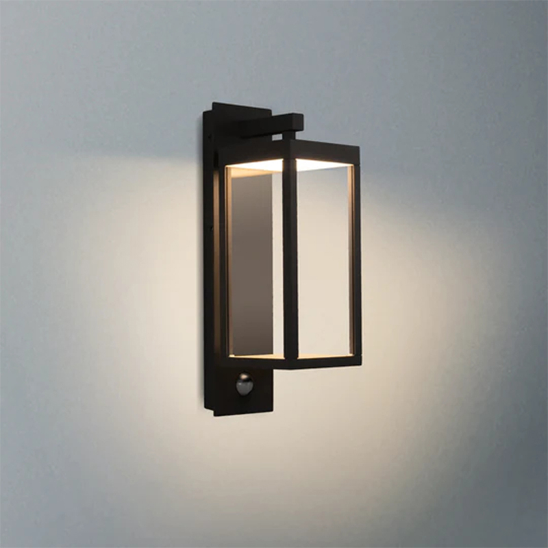 22529 IP54 13W 750Lm LED Black/White/Gray Day/Night Sensor Outdoor Wall Light