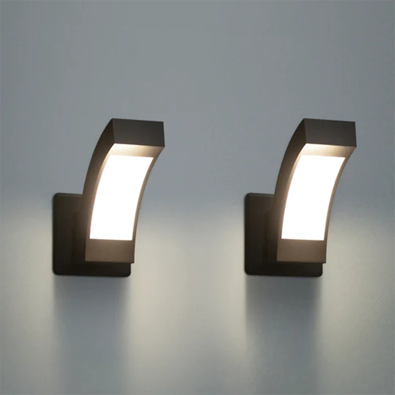 12557 2-Pack LED Outdoor Wall Light